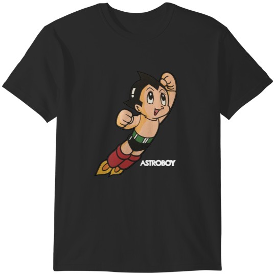 Discover Vintage Astroboy Anime Robot Show Astro Boy Space Art Childhood Cartoon Manga T-Shirts