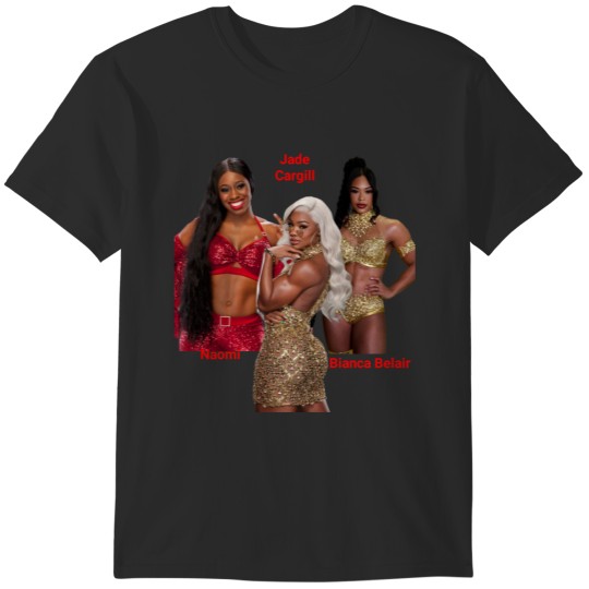 Discover Jade Cargill, Bianca Belair And Naomi T-Shirts