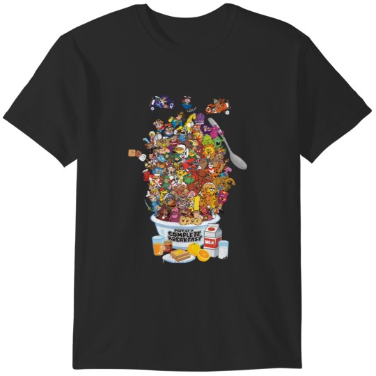 Discover Cereal Mascots - Part of a Complete Breakfast! T-Shirts