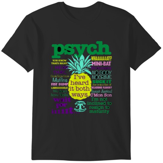Discover Psych Quote T-Shirt Featuring Juliet O'Hara
