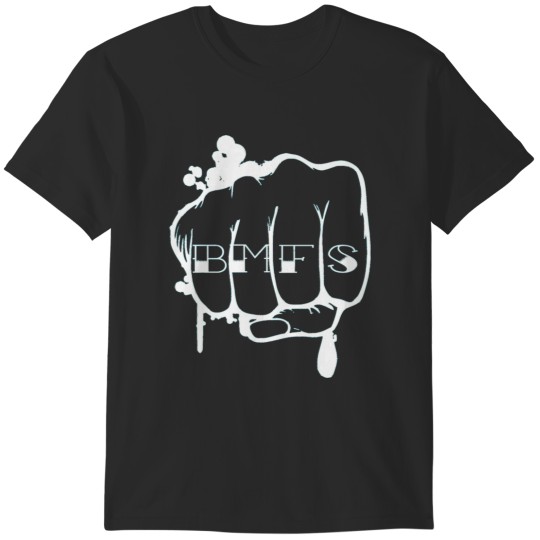 Discover BMFS Tattoo Knuckles T-Shirts