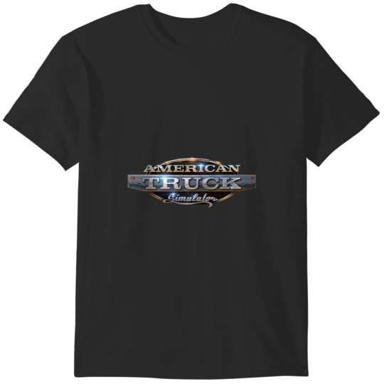 Discover American Truck Simulator Logo T-Shirts