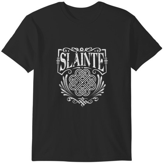 Discover Slainte Cheers Good Health from Ireland Men Women T Shirt 1002 T-Shirts