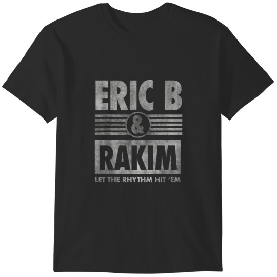 Discover Eric B Rakim Let The Rythm HitEm Navy 9541 T-Shirts