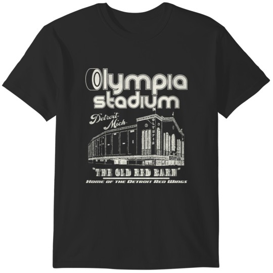 Discover Defunct Olympia Stadium Hockey Arena T-Shirts
