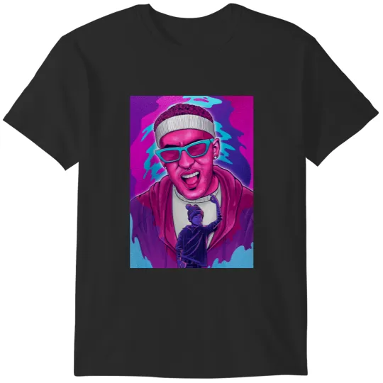 Discover Bad Bunny Pop Art T-Shirts