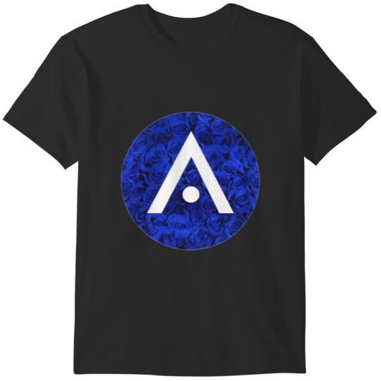 Discover Dark Blue Rose Aveda Logo T-Shirts