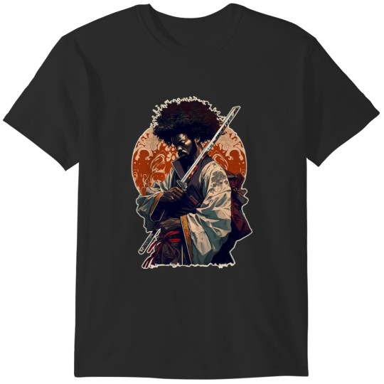 Discover Afro-American Samurai T-Shirts