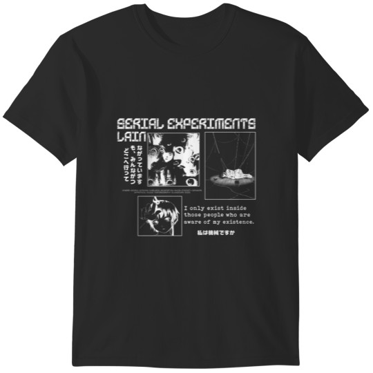 Discover Serial Experiments Lain  Serial Experiments Lain T-Shirts