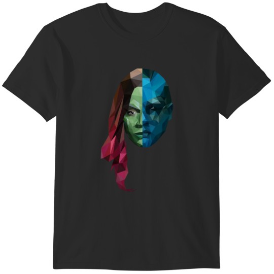 Discover Gamora - Nebula Poly T-Shirts