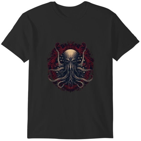 Discover Cthulu Americana T-Shirts
