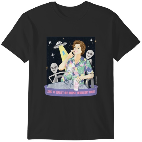 Discover Kate McKinnon SNL Alien Abduction T-Shirts