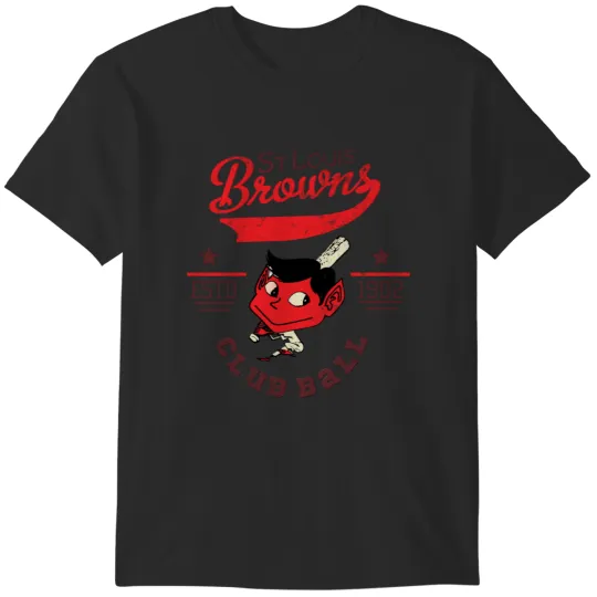 Discover Defunct St Louis Browns Baseball Team T-Shirts