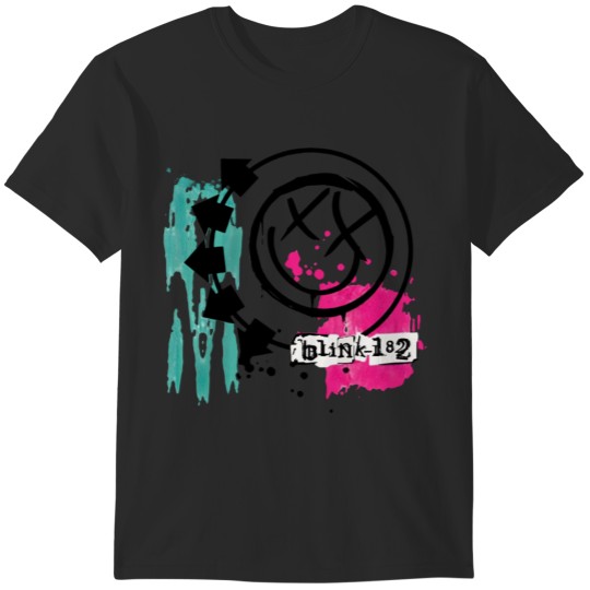 Discover Blink182 Smile Face Logo T-Shirts