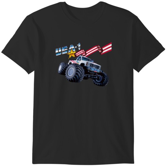Discover USA-1 Monster Truck Vintage RC T-Shirts