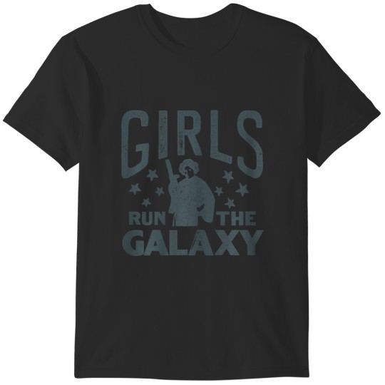 Discover s princess leia girls run the galaxy T-Shirts
