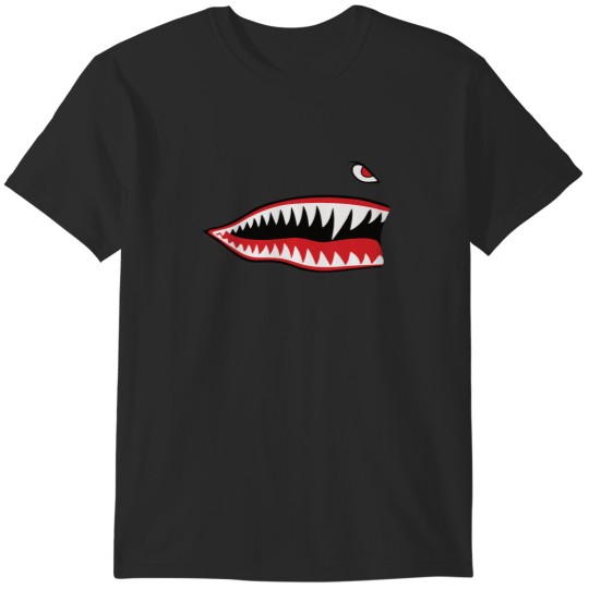 Discover Flying Tigers Nose Warhawk T-Shirts