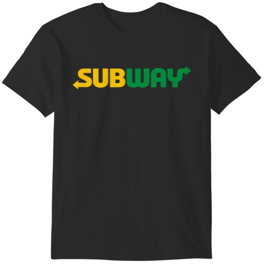 Discover subways food logo T-Shirts