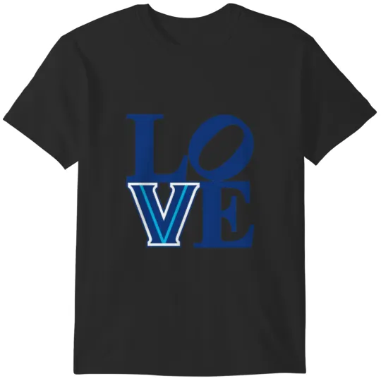 Discover Villanova LOVE T-Shirts