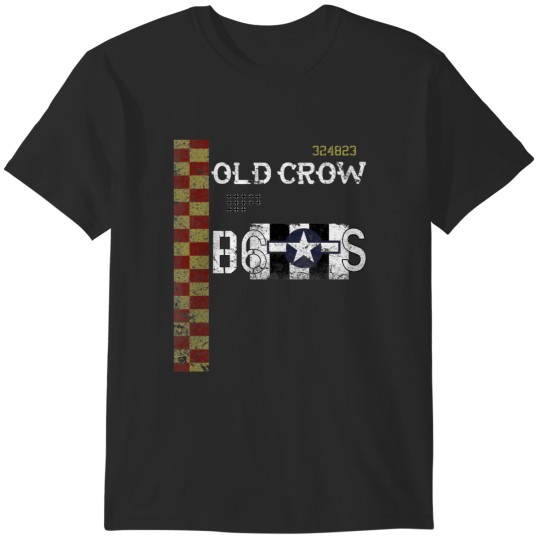 Discover old crow p51 mustang late1944 livery T-Shirts