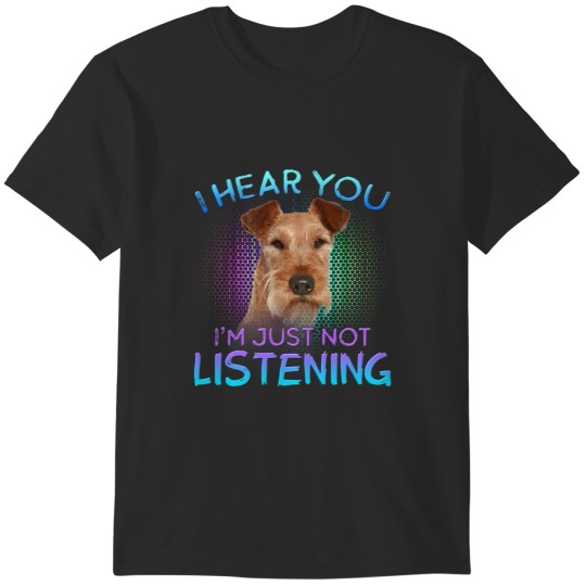 Discover Irish Terrier I hear you not listening T-Shirts