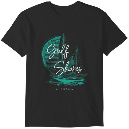 Discover gulf shores Albm sailboat T-Shirts