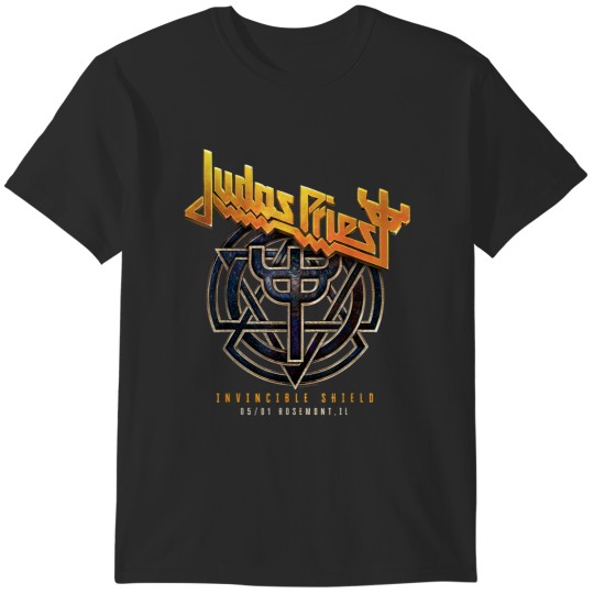 Discover Judas Priest - Invincible Shield Tour 2024 Rosemont T-Shirts