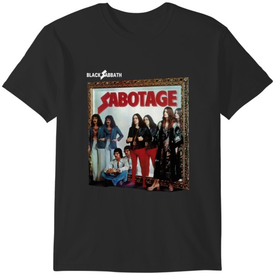 Discover Black Sabbath Sabotage T-Shirts