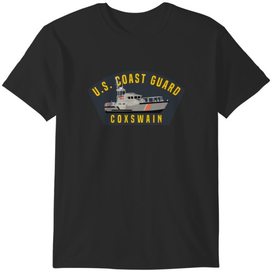 Discover cover art series coast guard motor boat coxswain 1 T-Shirts