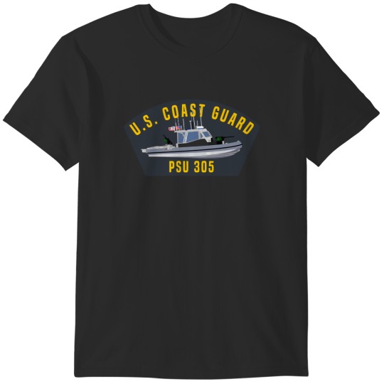 Discover cover art series coast guard port security unit psu 305 1 T-Shirts