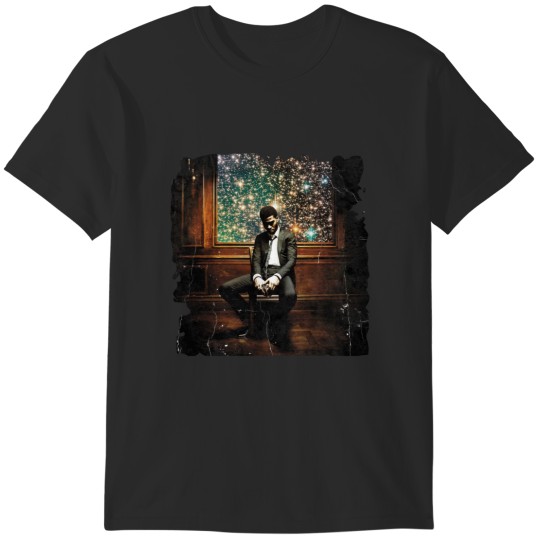 Discover Logo of Kid Cudi Man On The Moon II T-Shirts