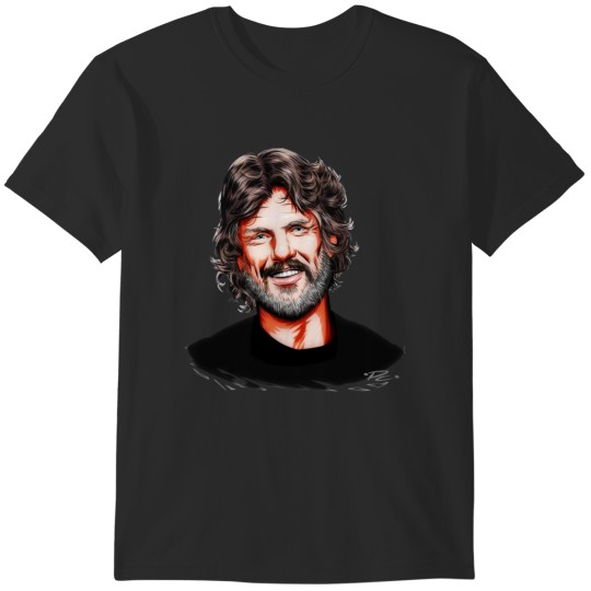 Discover Kris Kristofferson - An illustration by Paul Cemmick T-Shirts