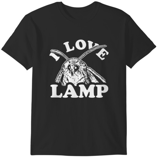 Discover I Love Lamp Moth T-Shirts