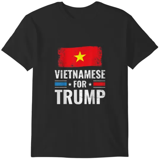 Discover Vietnamese For Trump Pro Trump 2020 Supporter Gift T-Shirts