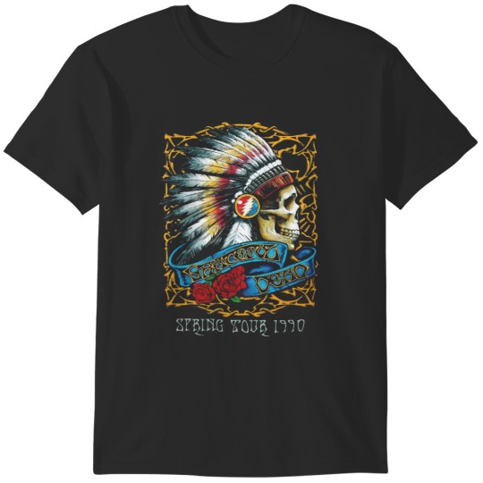 Discover GRATEFU DEAD Spring Tour 1990 T-Shirts