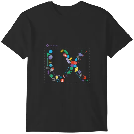 Discover UX Team Figma Component T-Shirts