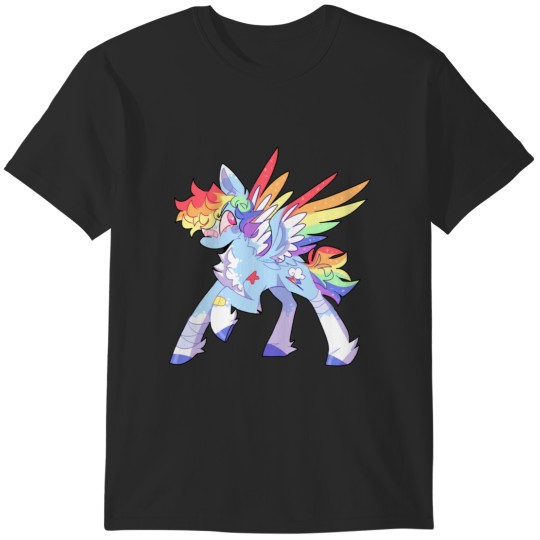 Discover (OLD) rainbow dash Sticker T-Shirts