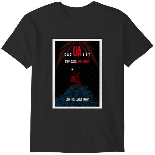 Discover League of Villains Propaganda Poster Poster T-Shirts