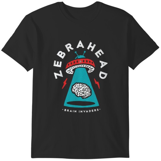 Discover Brain Invaders Zebrahead T-Shirts