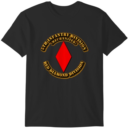 Discover 5th Infantry Division - Red Diamond Division T-Shirts
