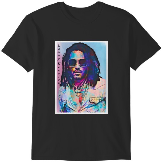 Discover Poster Art Lenny Kravitz T-Shirts