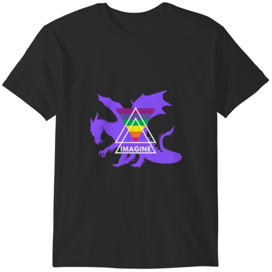 Discover Rainbow Girls Boys Imagine Dragons Enemy Believer Awesome Anime T-Shirts