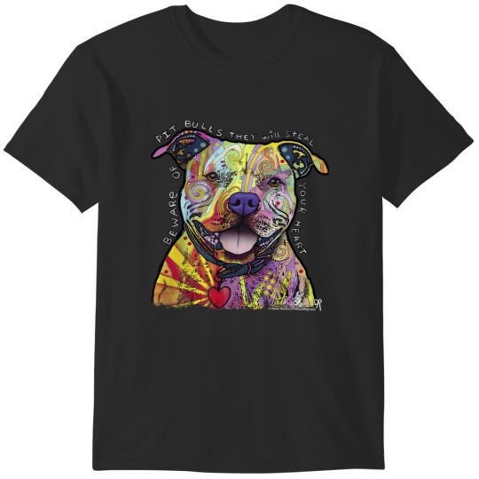 Discover Beware Of Pit Bulls, Dean Russo Pitbull Original T-Shirts