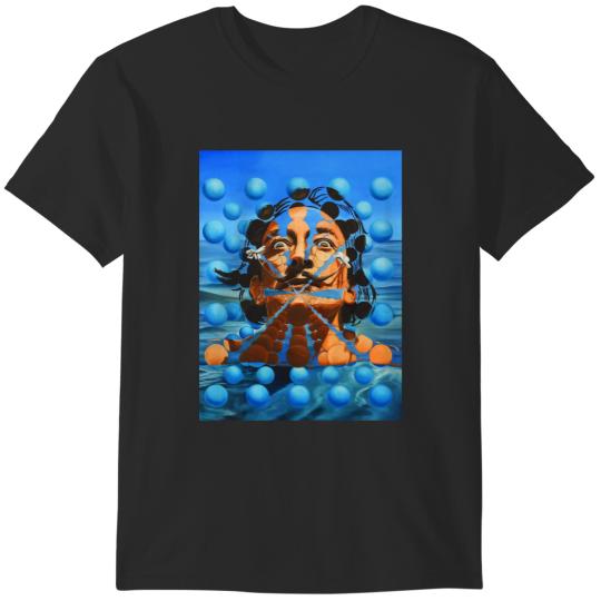Discover Salvador Dali Sircles Face T-Shirts