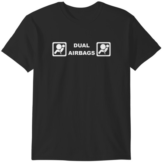 Discover dual airbags T-Shirts