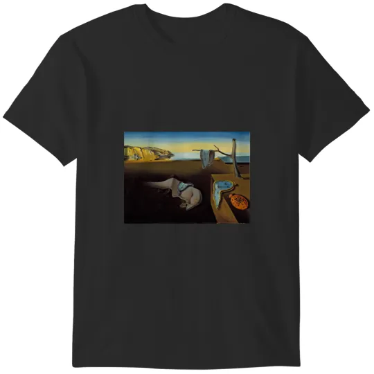 Discover Salvador Dali Print - The Persistence of Memory (ArtFusion Artwork Fusion Watches Clocks Sur T-Shirts