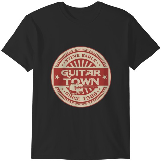 Discover Steve Earle - Guitar Town T-Shirts