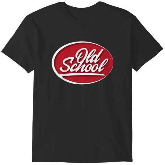 Discover Old School logo T-Shirts