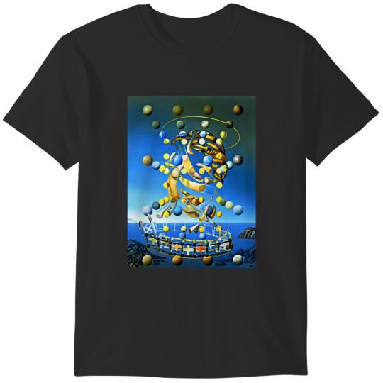 Discover Salvador Dali The Maximum Speed of Raphael_s Madonna Art Print T-Shirts