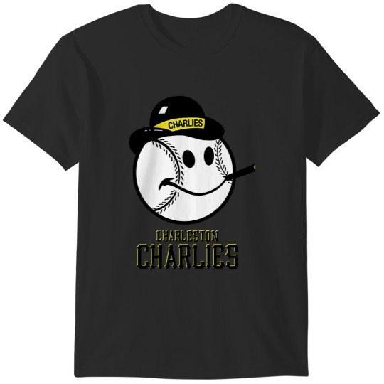 Discover Defunct Charleston Charlies Baseball 1971 T-Shirts